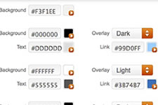 Color Chooser Options